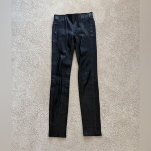 Rag & Bone Leather Jeans Size 6
